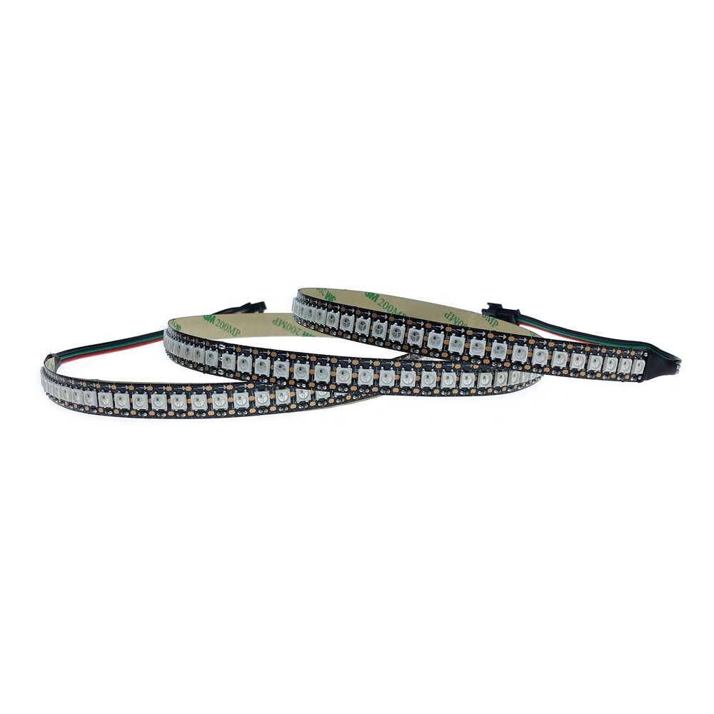 WS2812B DC5V Series Flexible LED Strip Lights, Programmable Pixel Full Color Chasing, Indoor Use, 144LEDs/m 1.64-6.56ft Per Reel By Sale